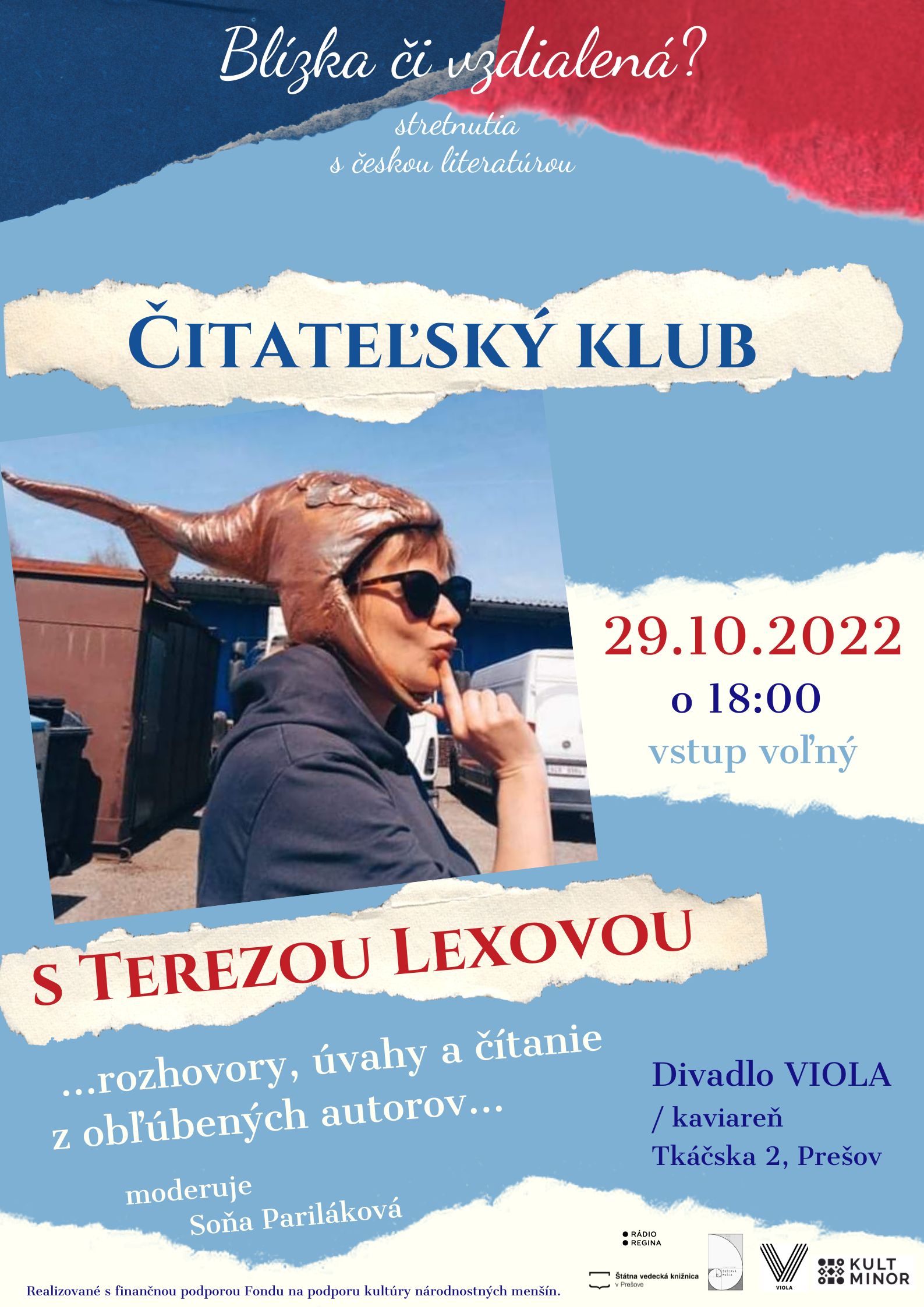 Čitateľský Klub S Terezou Lexovou Goprešovsk Mestské Informačné Centrum V Prešove